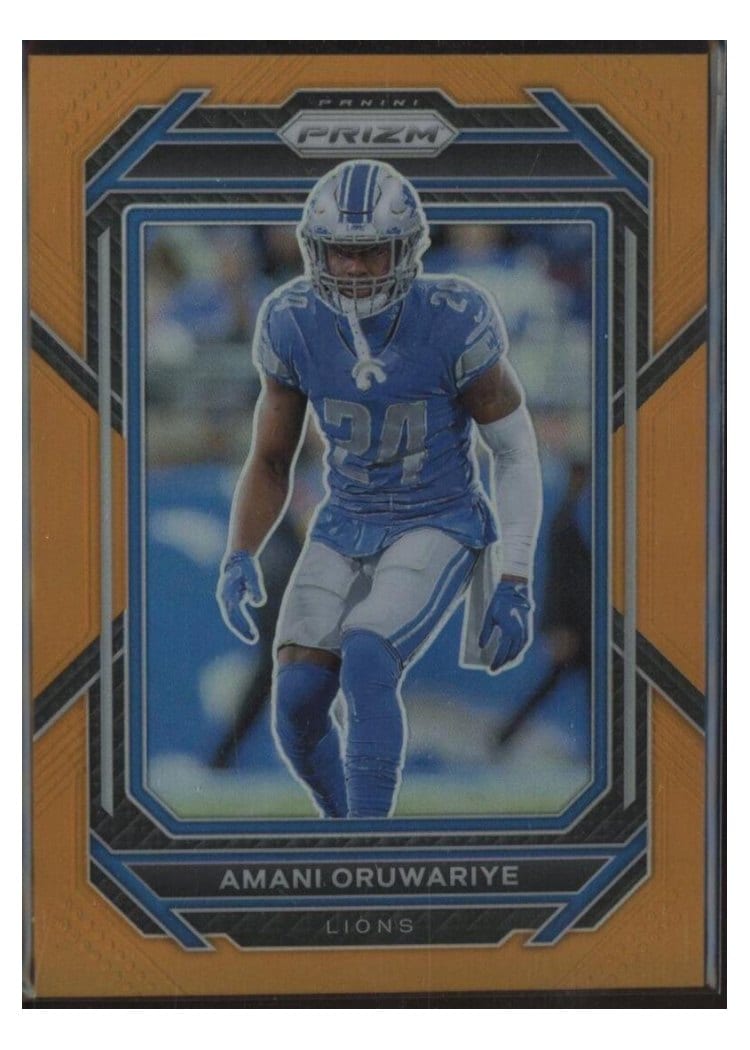 2022 Panini Prizm Base Set Amani Oruwariye #101 card