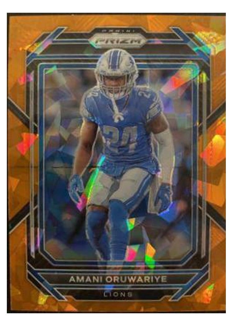 2022 Panini Prizm Base Set Amani Oruwariye #101 card
