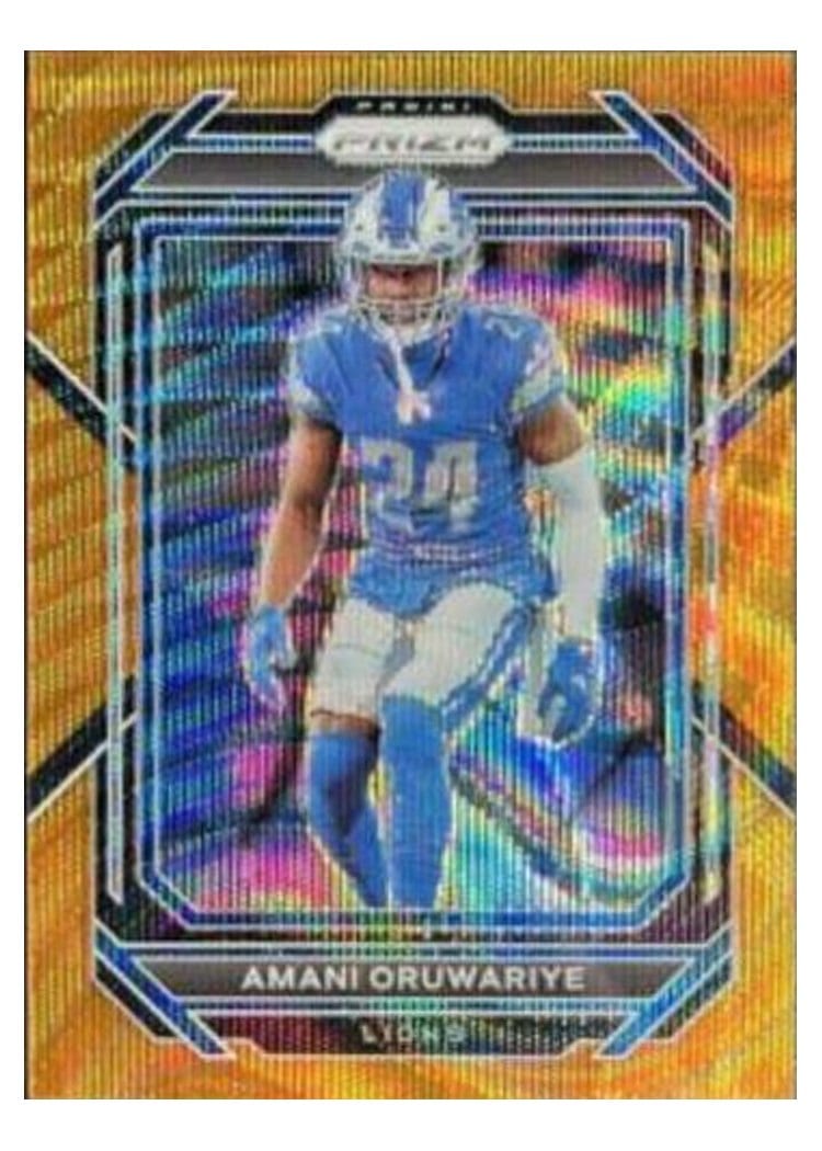 2022 Panini Prizm Base Set Amani Oruwariye #101 card