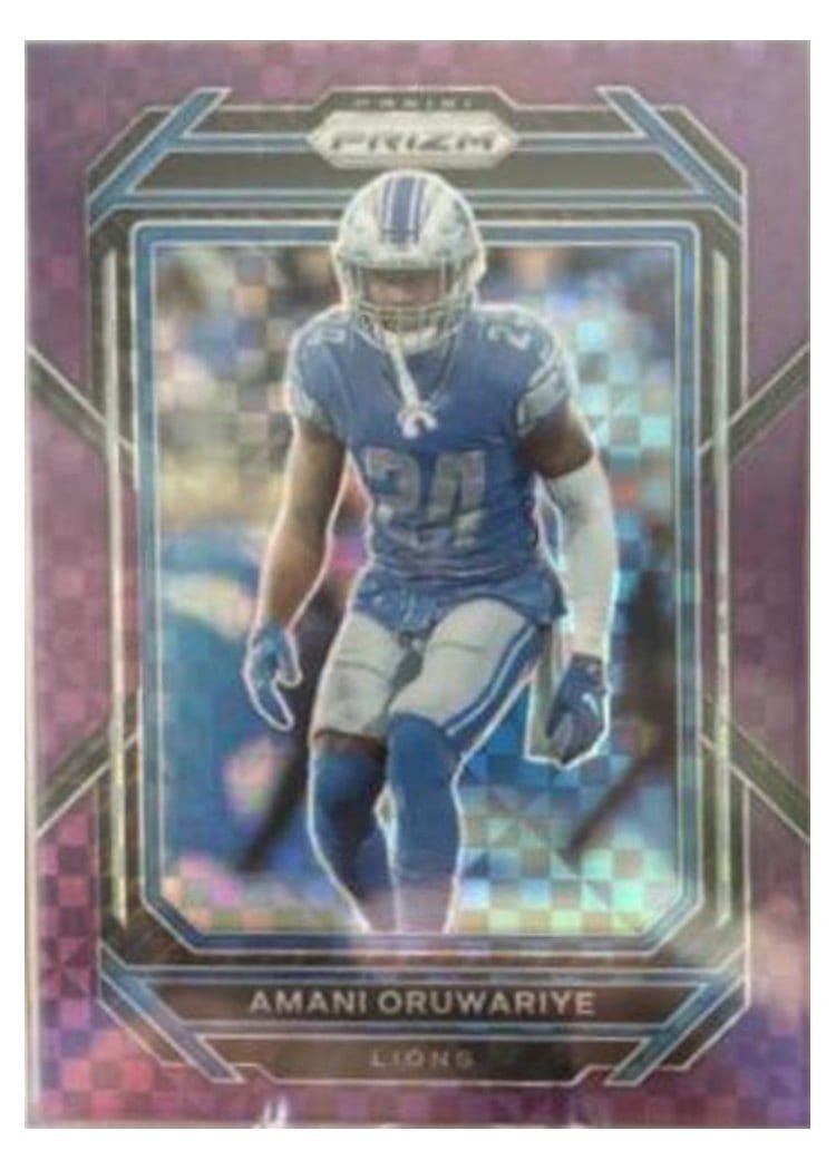 2022 Panini Prizm Base Set Amani Oruwariye #101 card