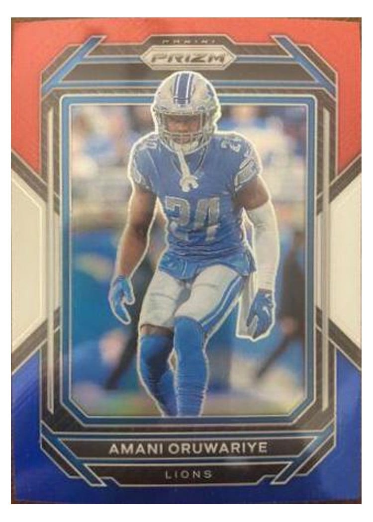 2022 Panini Prizm Base Set Amani Oruwariye #101 card