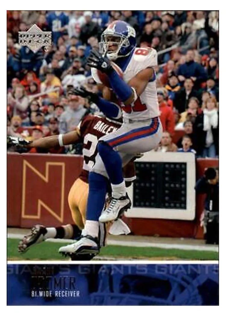 2003 Upper Deck Amani Toomer #45 card