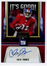 2023 Score It's Good! Autographs Amani Toomer #IG-AT card