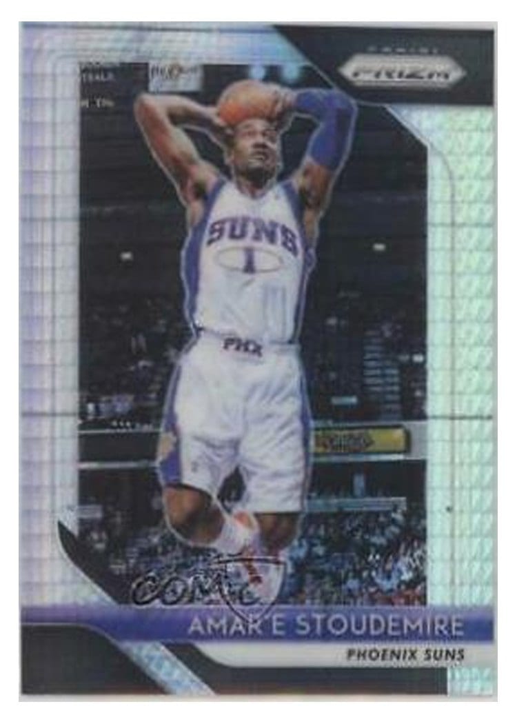 2018-19 Panini Prizm Base Set Amar'e Stoudemire #295 card