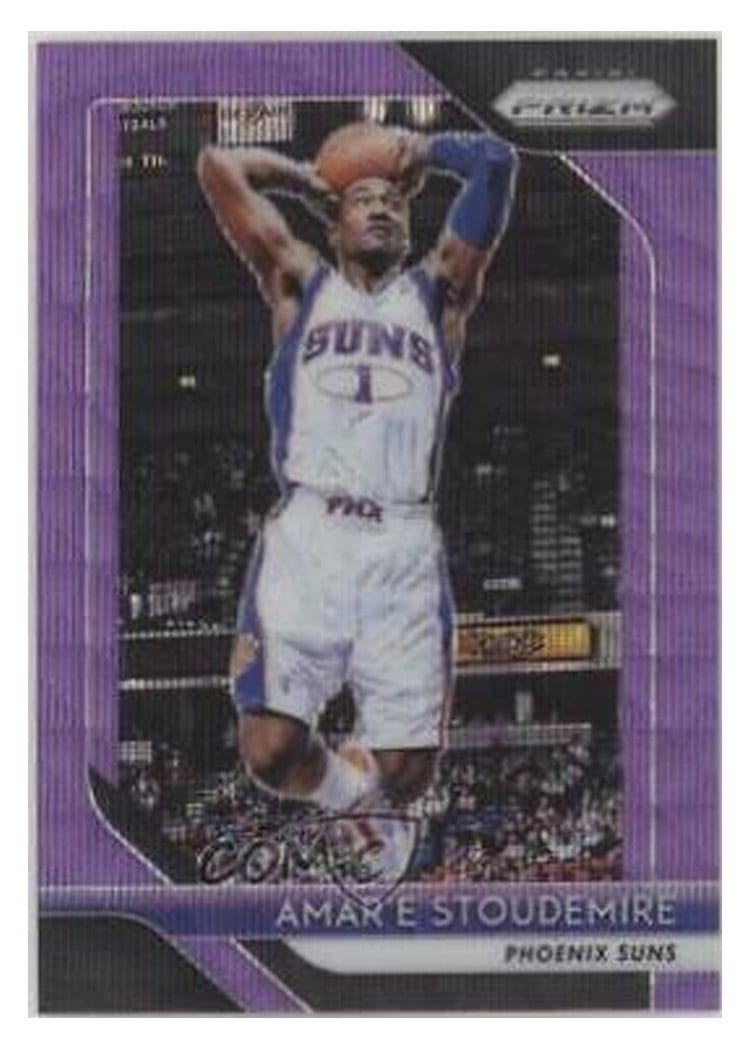 2018-19 Panini Prizm Base Set Amar'e Stoudemire #295 card