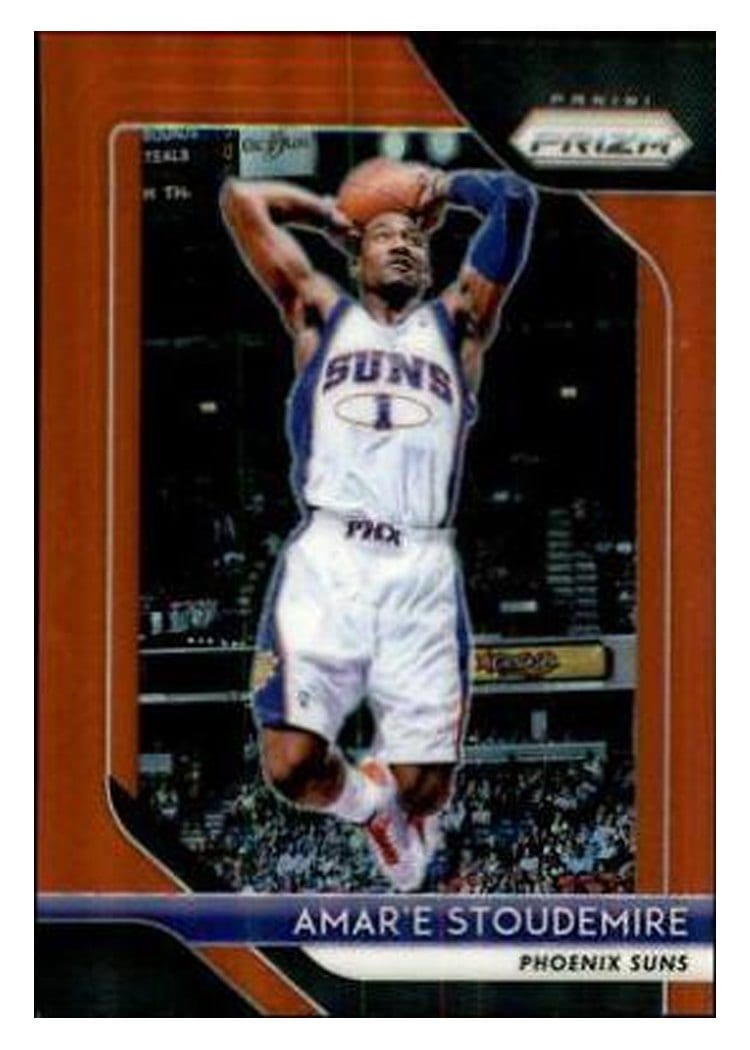 2018-19 Panini Prizm Base Set Amar'e Stoudemire #295 card