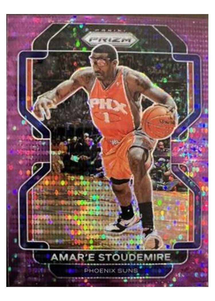 2021-22 Panini Prizm Base Set Amar'e Stoudemire Purple Pulsar Prizm #262 card