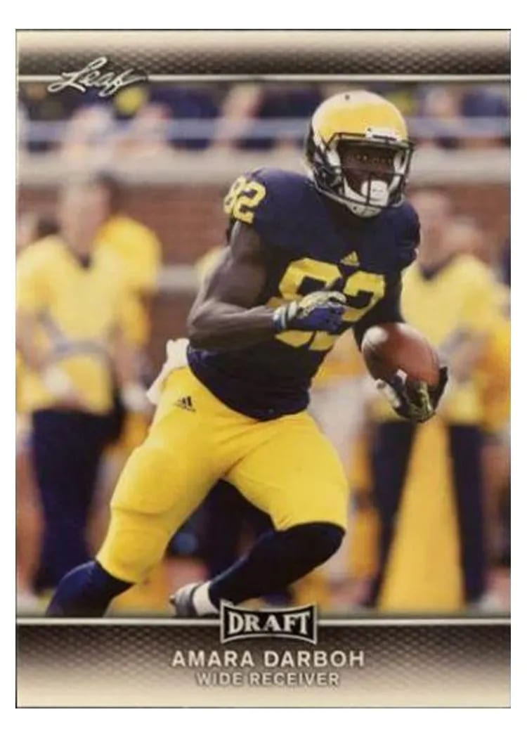2017 Leaf Draft Amara Darboh #2 card
