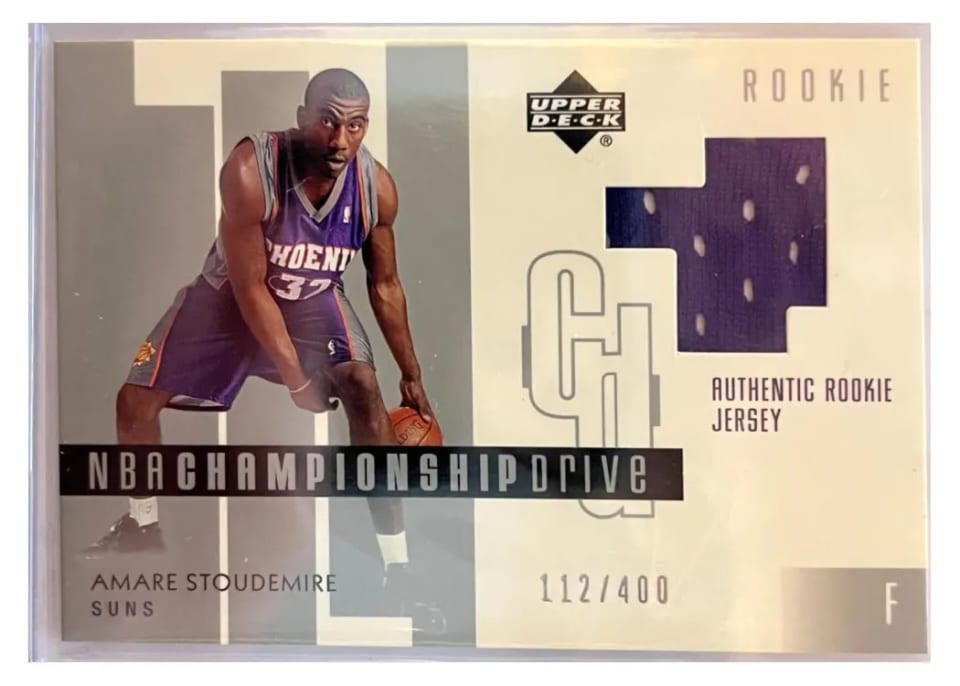 2002 Upper Deck Championship Drive Amare Stoudemire #123 card