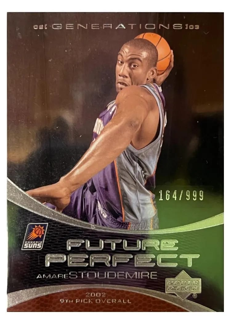 2002 Upper Deck Generations Amare Stoudemire #59 card