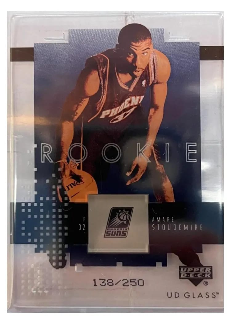 2002 Upper Deck Glass Amare Stoudemire #118 card