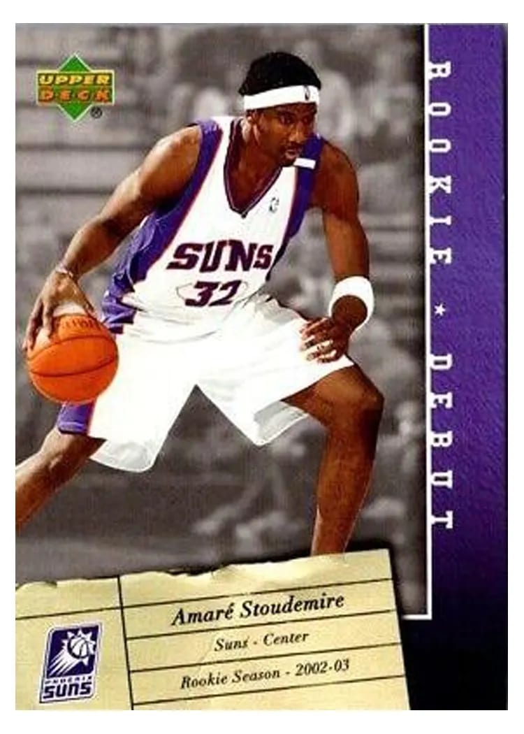 2006 Upper Deck Rookie Debut Amare Stoudemire #78 card