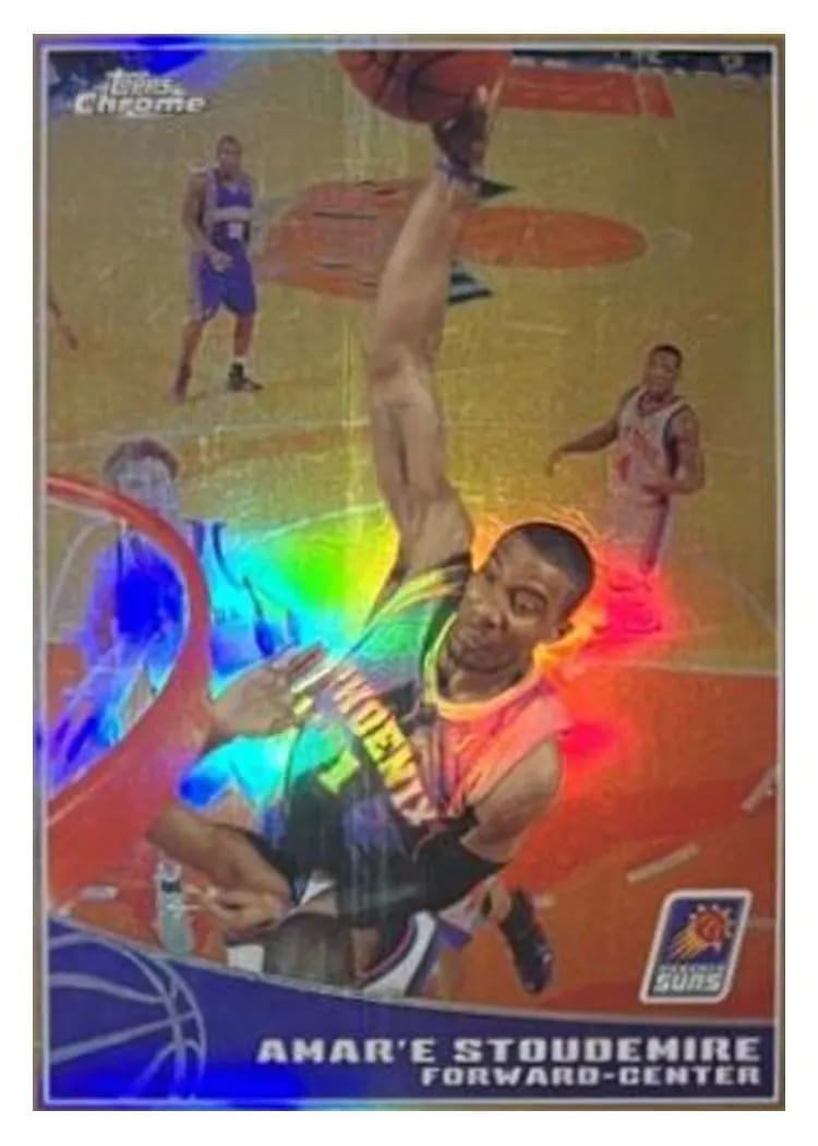 2009 Topps Chrome Amare Stoudemire #76 card