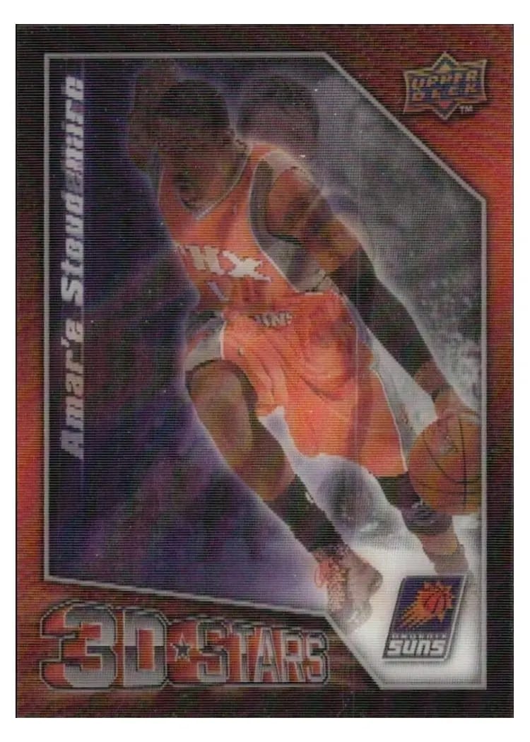 2009 Upper Deck 3D Stars Amare Stoudemire #3D-NS card