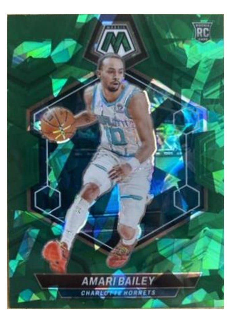 2023-24 Panini Mosaic Base Set Amari Bailey Green Ice #231 card