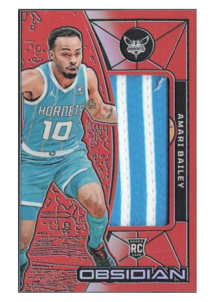 2023 Panini Obsidian Eclipse Material Amari Bailey #EM-ABA card