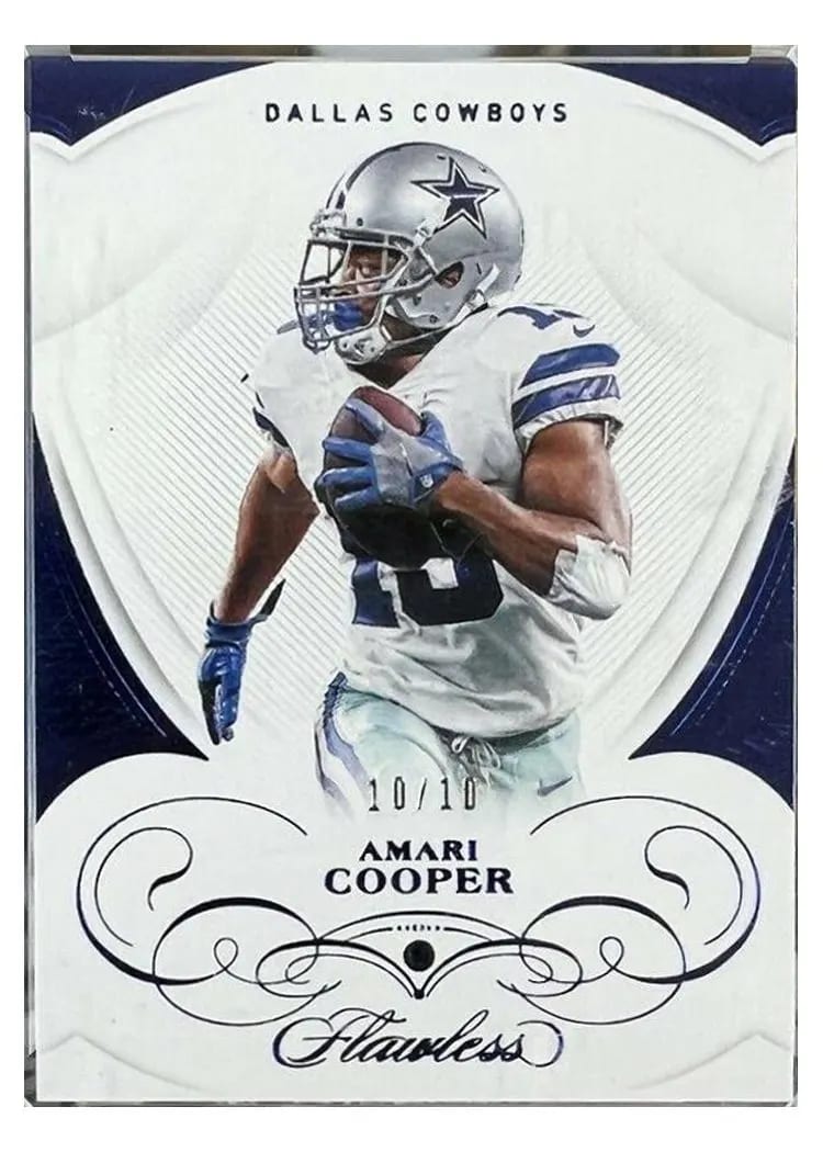 2019 Panini Flawless Base Ruby Amari Cooper #20 card