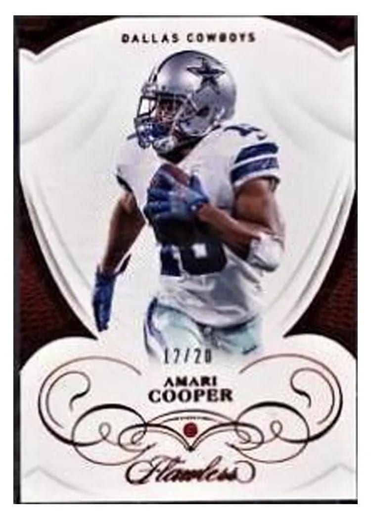 2019 Panini Flawless Base Ruby Amari Cooper #20 card