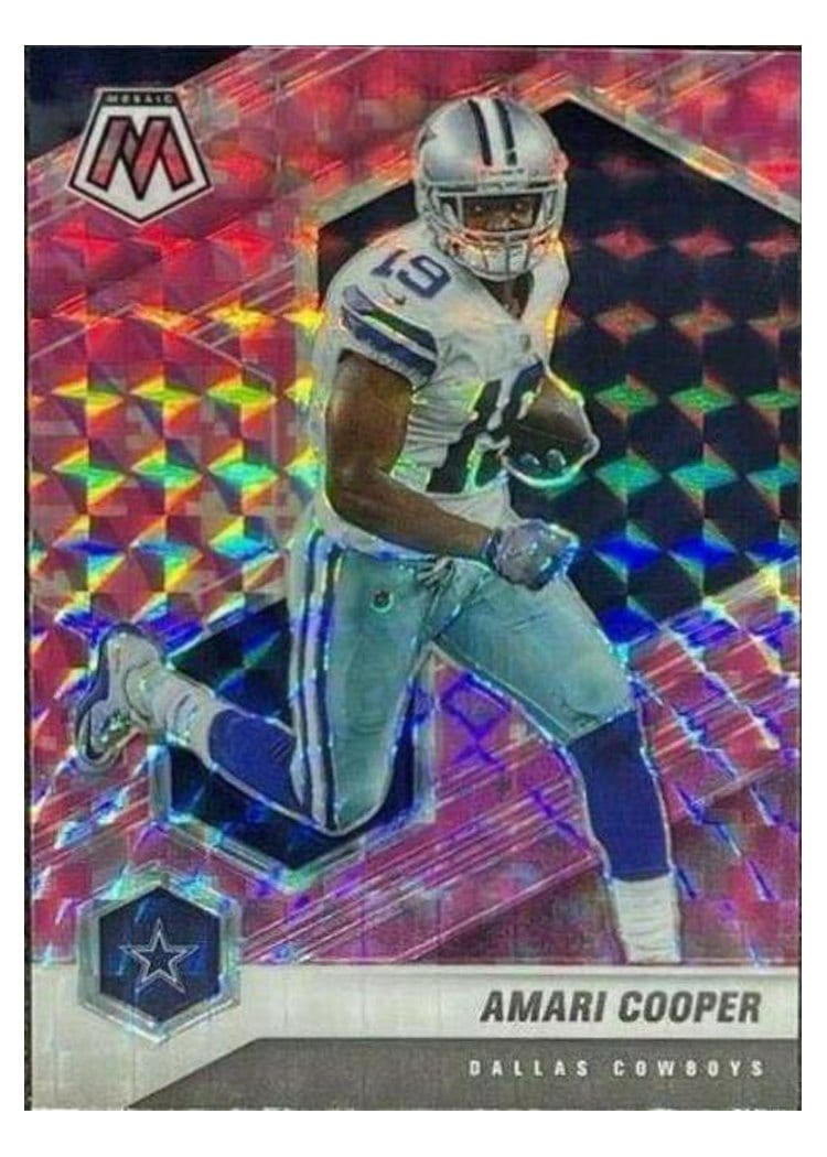 2021 Panini Mosaic Base Set Amari Cooper #59 card