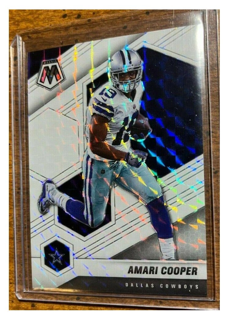 2021 Panini Mosaic Base Set Amari Cooper White Mosaic #59 card