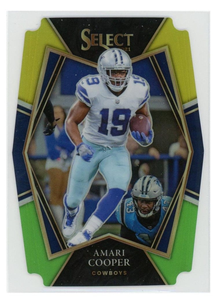 2021 Panini Select Base Set Amari Cooper Green #111 card