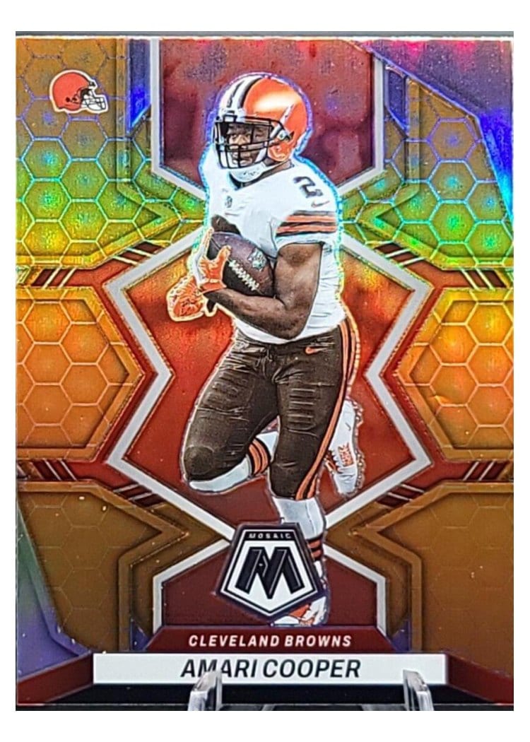 2022 Panini Mosaic Base Set Amari Cooper #207 card