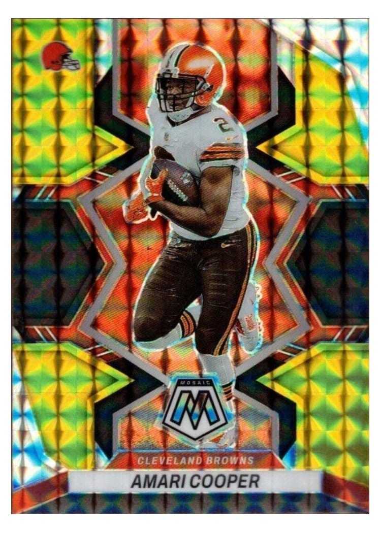 2022 Panini Mosaic Base Set Amari Cooper #207 card