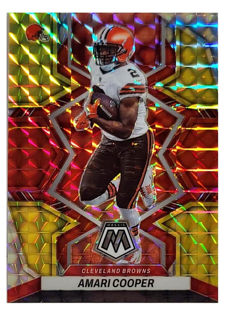 2022 Panini Mosaic Base Set Amari Cooper #207 card