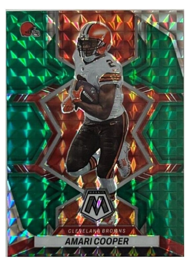2022 Panini Mosaic Base Set Amari Cooper #207 card