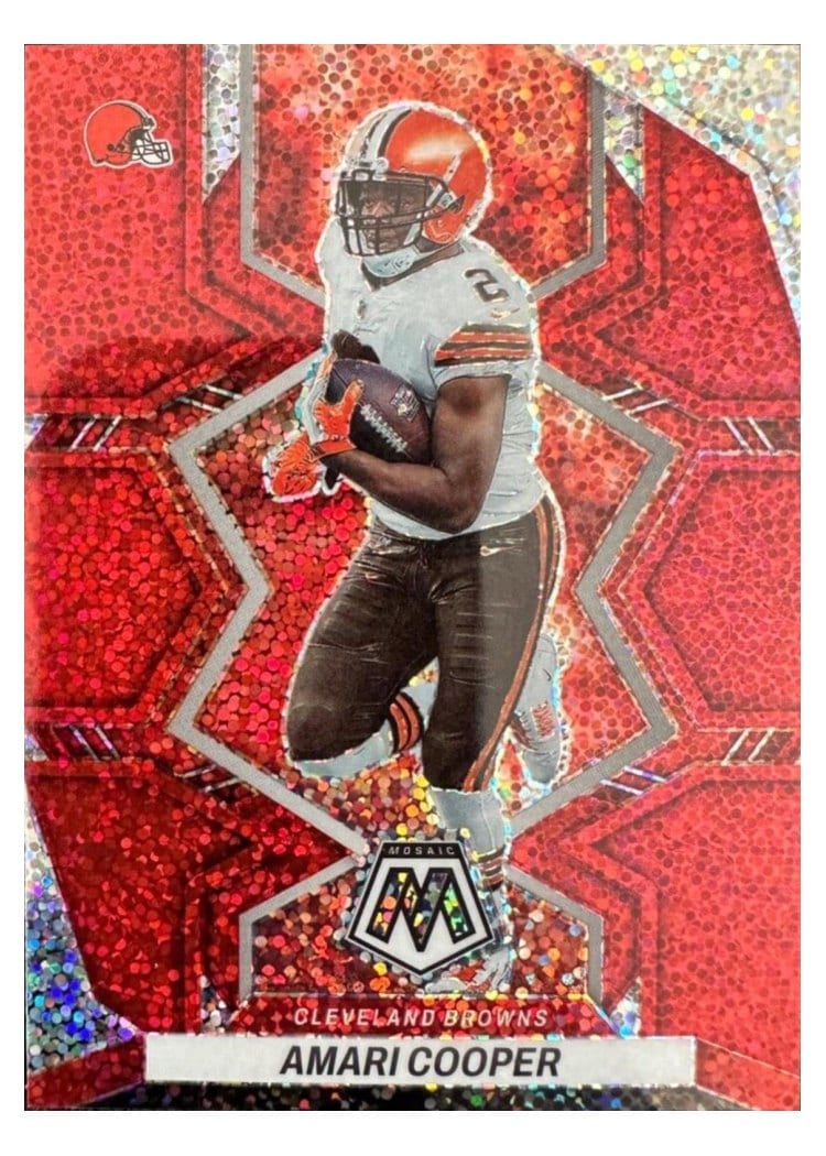 2022 Panini Mosaic Base Set Amari Cooper #207 card
