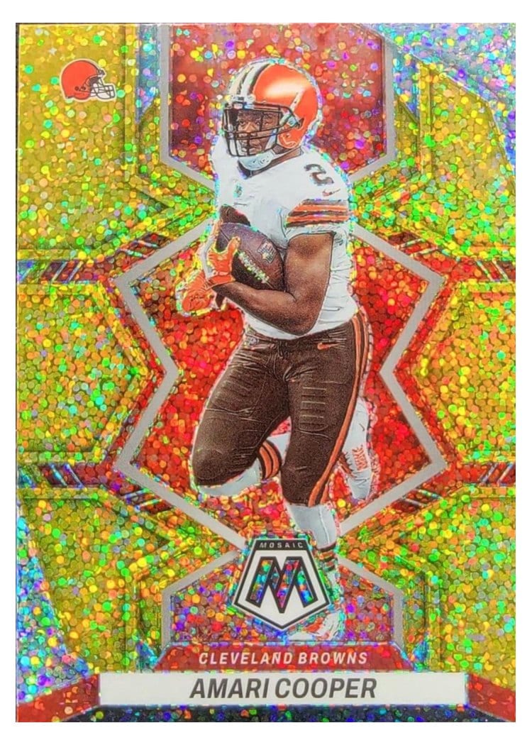 2022 Panini Mosaic Base Set Amari Cooper #207 card
