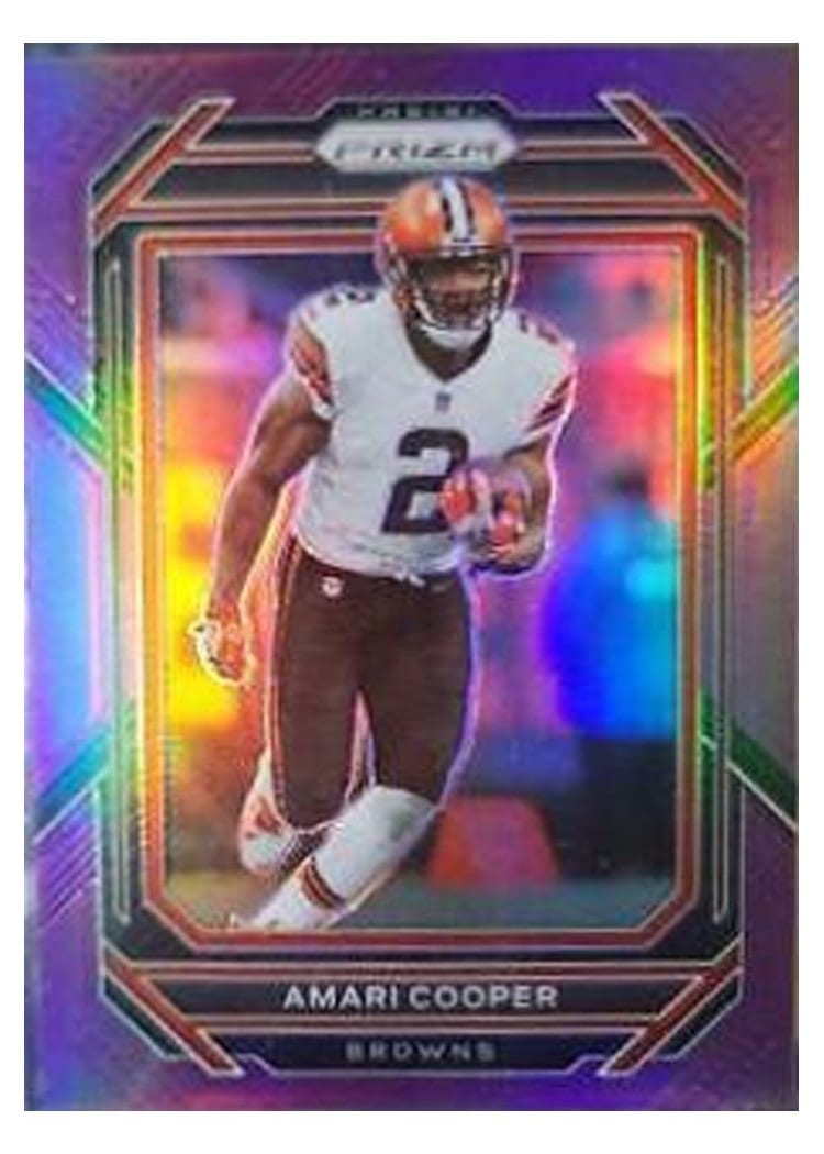 2022 Panini Prizm Base Set Amari Cooper #69 card