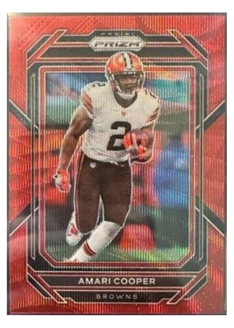 2022 Panini Prizm Base Set Amari Cooper #69 card