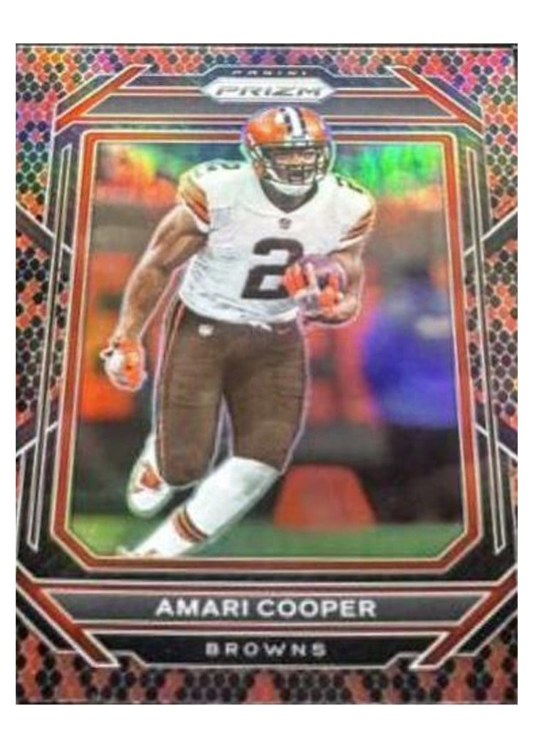 2022 Panini Prizm Base Set Amari Cooper #69 card
