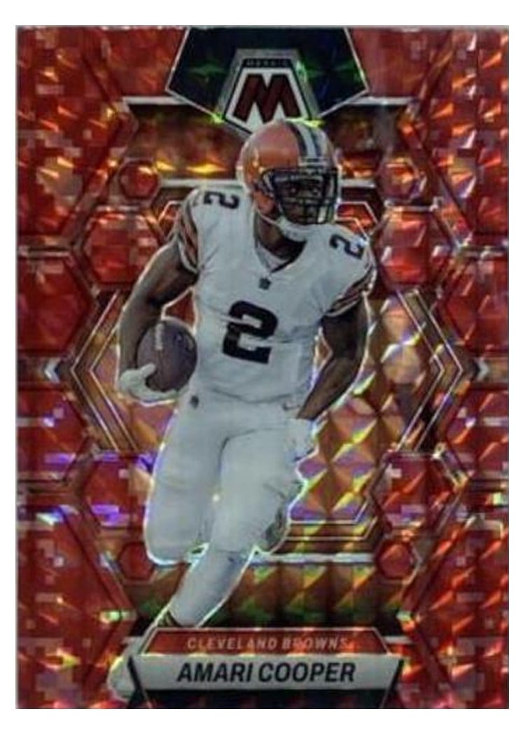 2023 Panini Mosaic Base Set Amari Cooper #50 card