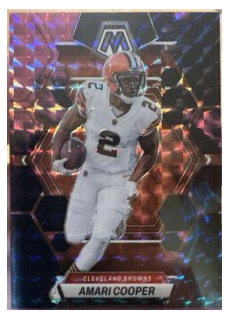 2023 Panini Mosaic Base Set Amari Cooper #50 card