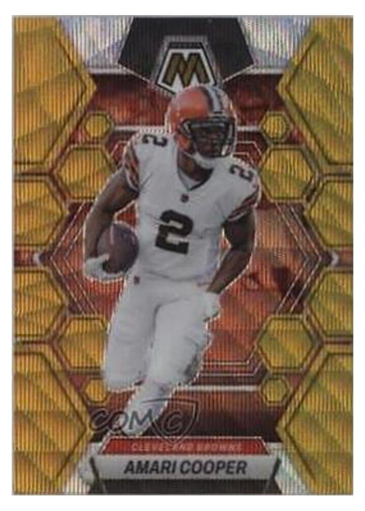 2023 Panini Mosaic Base Set Amari Cooper #50 card