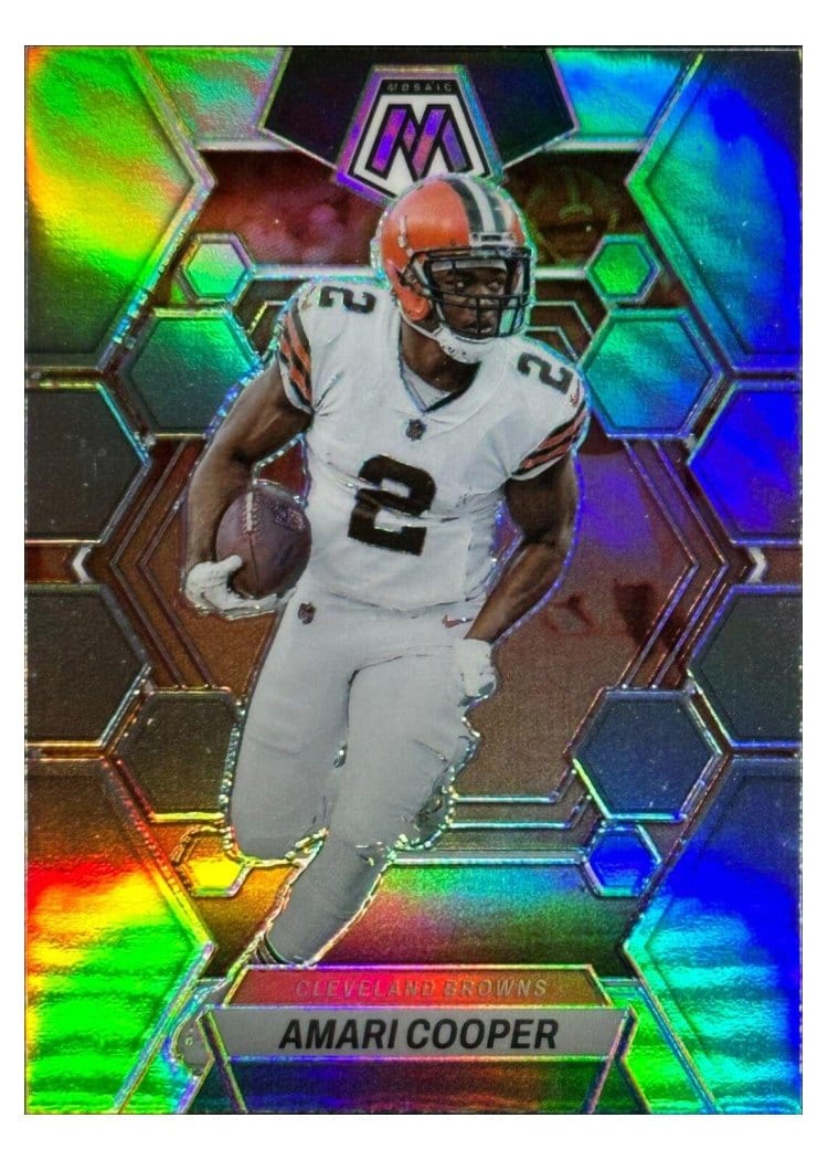 2023 Panini Mosaic Base Set Amari Cooper #50 card