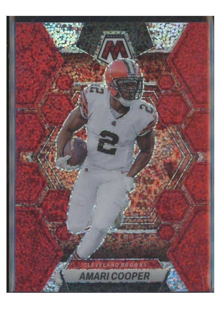 2023 Panini Mosaic Base Set Amari Cooper #50 card