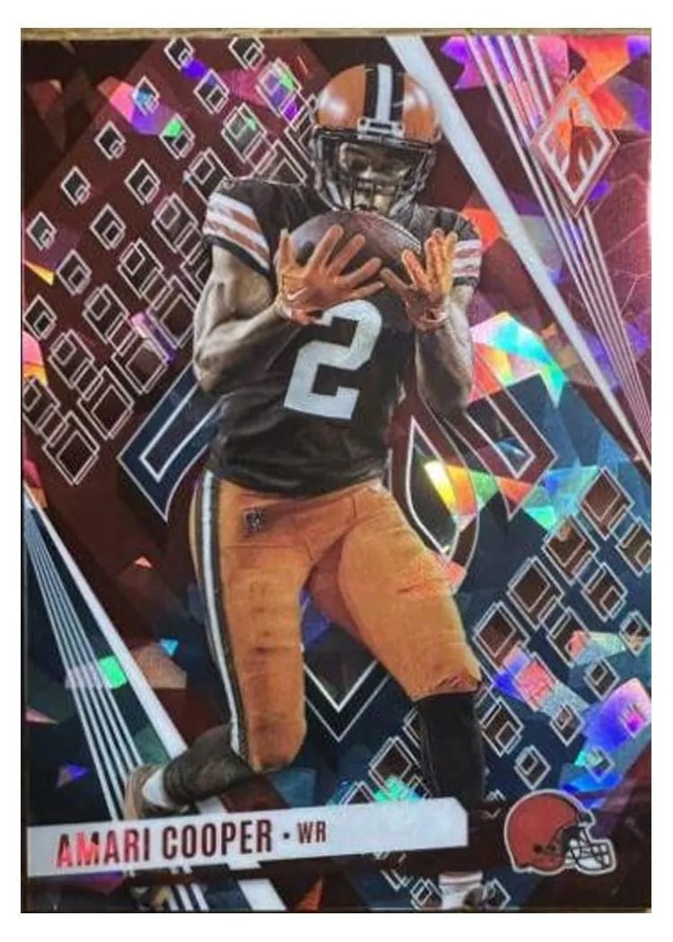 2023 Panini Phoenix Base Set Amari Cooper Fire Ice #80 card