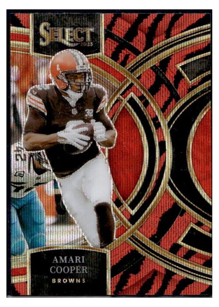 2023 Panini Select Base Set Amari Cooper #147 card