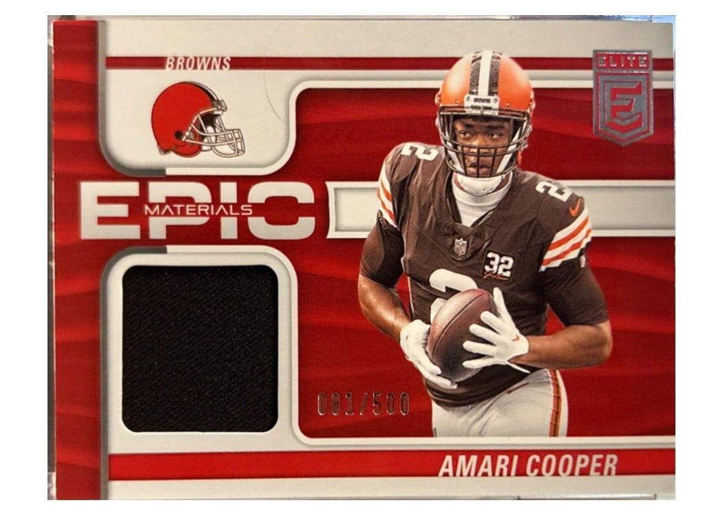 2024 Donruss Elite Epic Materials Amari Cooper #EMA-ACO card
