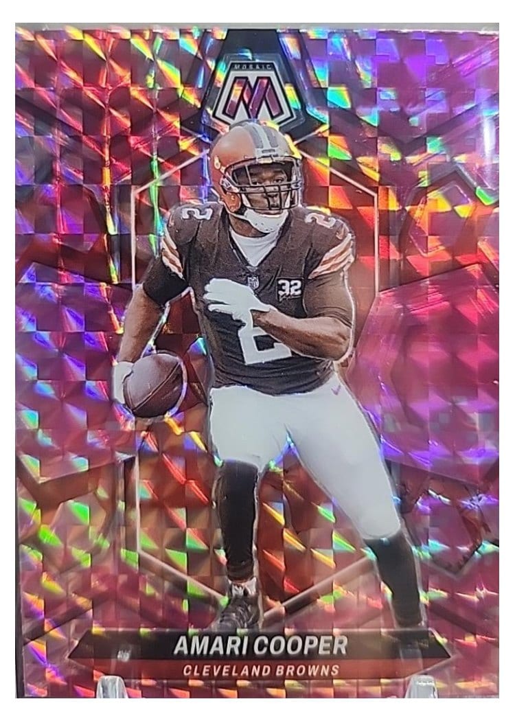 2024 Panini Mosaic Base Set Amari Cooper #52 card