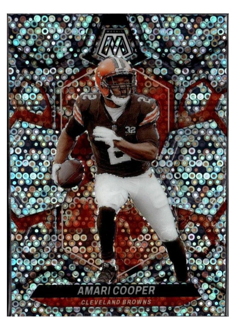 2024 Panini Mosaic Base Set Amari Cooper #52 card