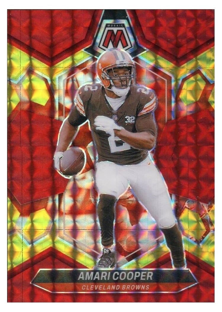 2024 Panini Mosaic Base Set Amari Cooper #52 card