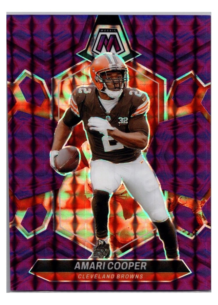 2024 Panini Mosaic Base Set Amari Cooper #52 card