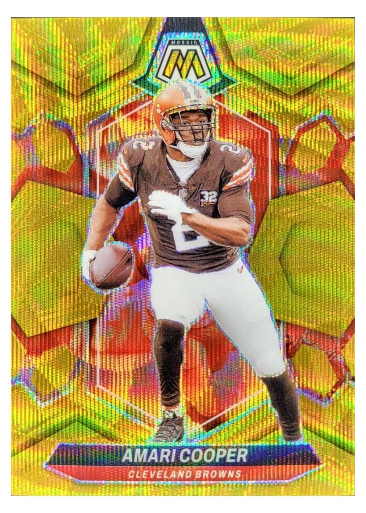 2024 Panini Mosaic Base Set Amari Cooper #52 card