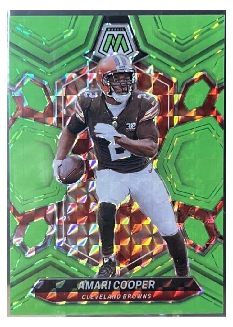 2024 Panini Mosaic Base Set Amari Cooper #52 card