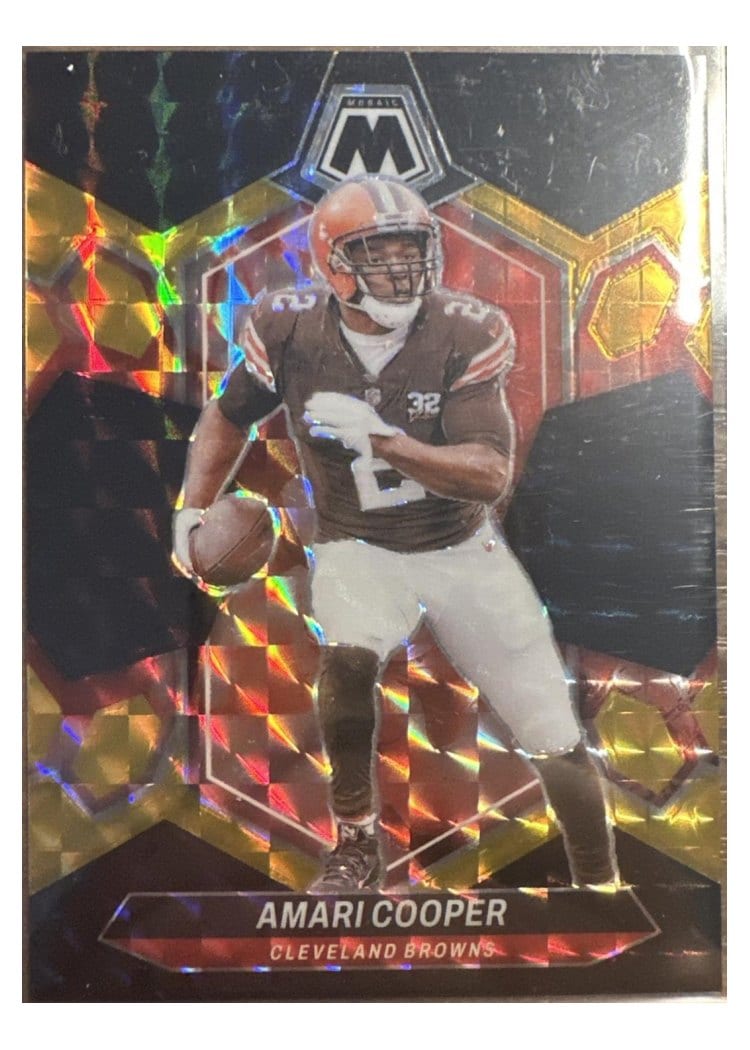2024 Panini Mosaic Base Set Amari Cooper #52 card