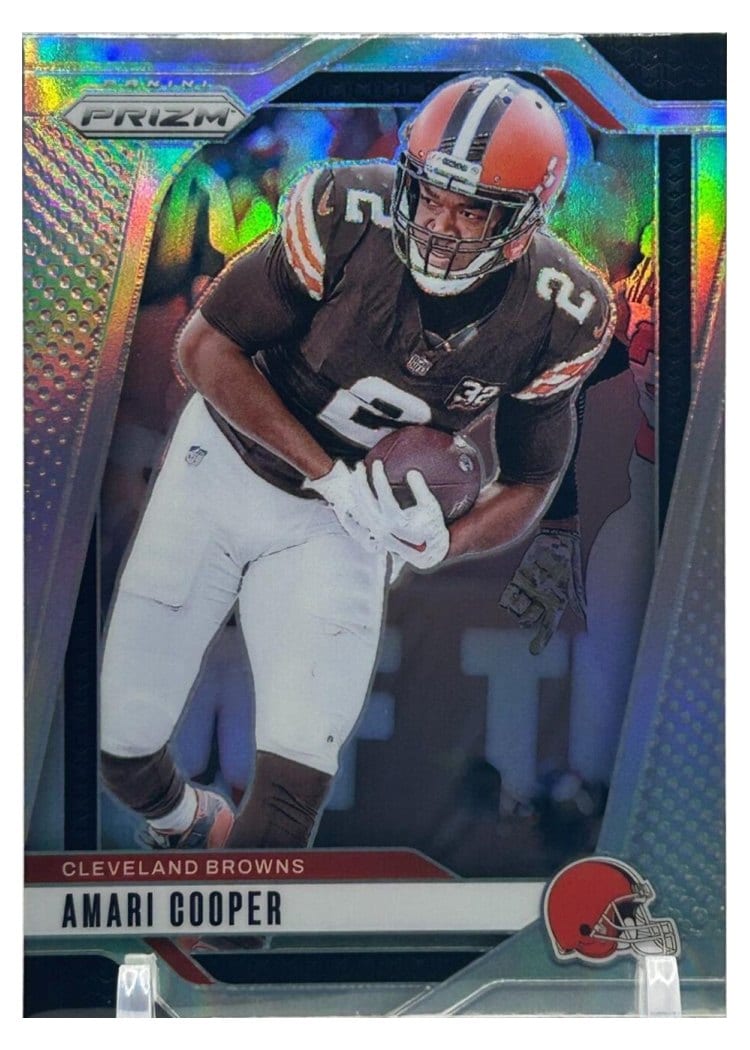 2024 Panini Prizm Base Set Amari Cooper Silver #66 card